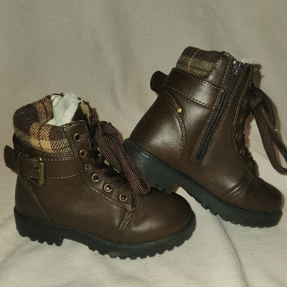 Apres Brown Kids Boots